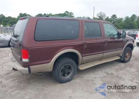 2000 Ford Excursion Limited from USA, damaged, VIN 1FMNU43S8YEB53976